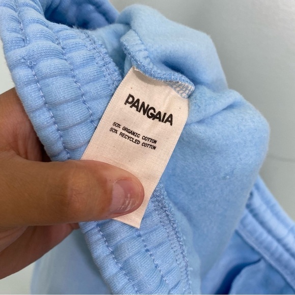 Pangaia Track Pants Sweatpants Sz S Blue Unisex - Picture 4 of 5